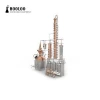 Popular Copper Spirit Distilling Equipment with Beautiful Column