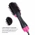 Import Popular hair dryer to quickly dry hair hot air blow brush 3 gear control hot hair dryer brush from China