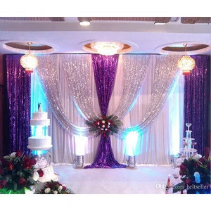 portable decoration aluminum pipe and drape with backdrops