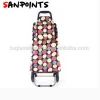Portable fashion design folding shopping bag luggage trolley cart