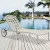 Import Portable Foldable Sunbed Sun Lounger with cushion and Wheels Outdoor Chaise Lounge bench  Chair Grden Funiture from China