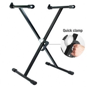 Portable Single X Professional Music Piano Keyboard Stand for Music Instrument