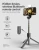 Import Portable Smartphone makeup recording holder With BT CellPhone Fill light Tripod Stand Mobile phone Selfie Stick from China