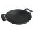 Import Pre Seasoned Cast Iron Wok Pan Grilling Wok Pro-Logic Wok With Flat Base and Loop Handles 14 inch from China