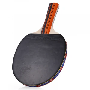 Print Logo Wholesale Pure Wood Ping Pong Paddle Table Tennis Racket Set