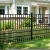Import Privacy pool garden aluminum galvanized steel metal picket fence panels from China