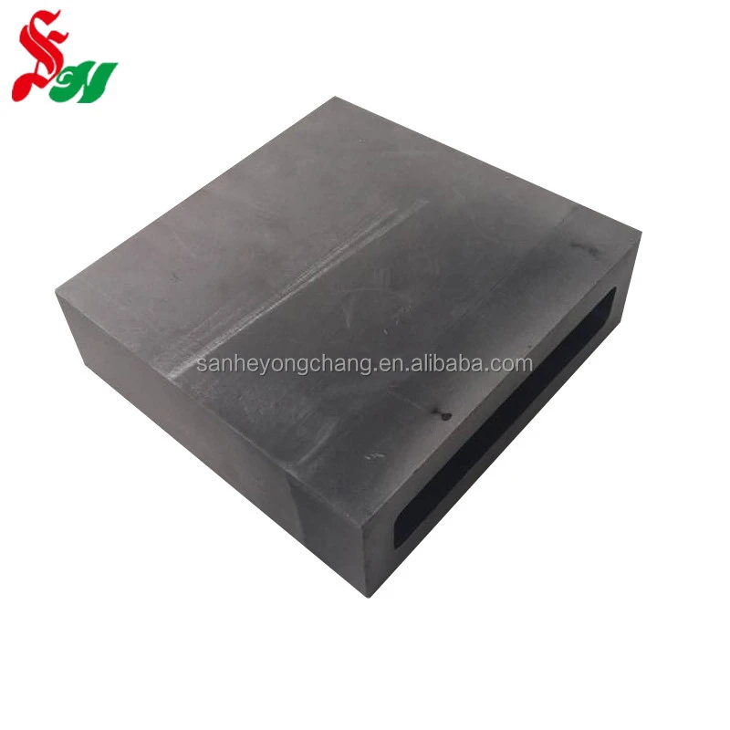 Production and processing isostatic pressing graphite flat line Copper casting high purity graphite mould customization
