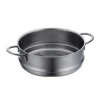 Professional Manufacture Cheap Jy-2409np Food Cooking Pot Steamer 0.7mm-sus304 Stainless Steel 4MM SUS304 All-season Kitchen