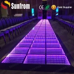Professional stage disco DJ china 3d led led light up dance floor
