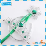 Promotion gift party children birthday crown, gloves and fairy wands