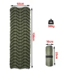 Protune Outdoor camping air mat ultralight TPU coating camping air mattress outdoor inflatable mat Nylon ripstop