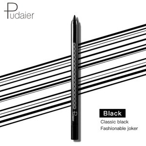 Pudaier Eyeliner Plastic Waterproof Eyeliner Pencil Black Eyeliner