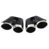 QSF Modified Four Exhaust Pipes Stainless Steel Muffler Decoration Tail Throat for Mercedes Benz w211e240e260e280