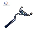 QTFH high-performance  titanium alloy exhaust System exhaust valvetronic Catback for Audi RS3