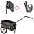 Import Quick Release Plastic Box Bike Cargo Trailer from China
