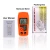 Import R&amp;D MT-10 Wood Moisture Meter Wood Humidity Tester Hygrometer Timber Damp Detector Tree Density tester ABCD groups orange shell from China