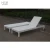 Import Rattan outdoor furniture french style chaise lounge with wheels from China
