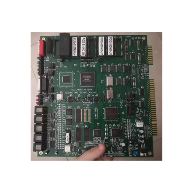 real version T340 pot o gold  PCB Game Board,Slot 510 580 595 game board complete game machine
