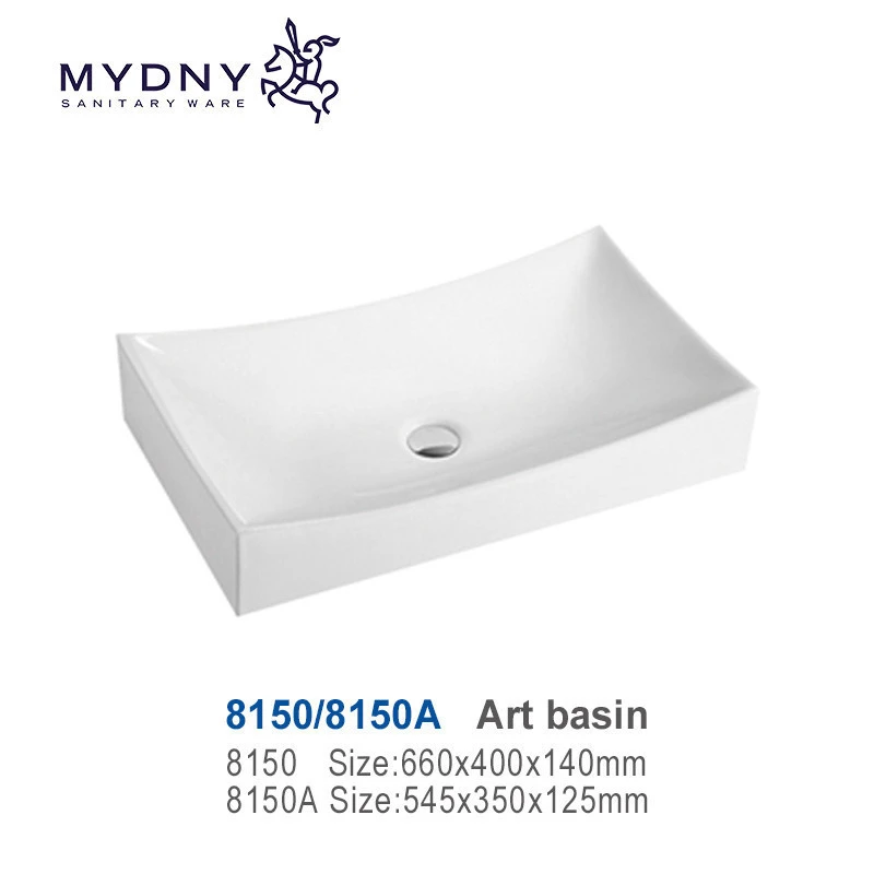 rectangle thin rim  new design  hand washing  ceramic hotel and industrial  bathroom sinks