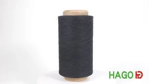 recycled regenerated cotton polyester blended yarn for sock
