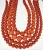 Import RED CORAL ROUND BEADS 12.0 MM STRAND from Italy
