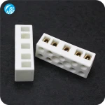 refractory steatite ceramic terminal block with SGS certificate 5 way