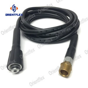 Reliable spiral UV resistant multi-function PVC different adapter high pressure hose and gun accessories manufacturer supplier