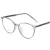 Import RENNES Round ultralight 13g transparent glasses tr90 spectacle frame optical glasses custom from China