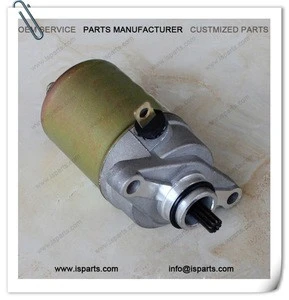 replacement 50cc scooter GY6 starter motor 10T for sale