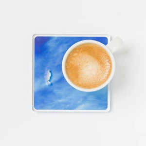 [re,play404] Cup Coasters for Drink Blue Acrylic Other Gifts Designer Home Decoration Accessories Modern