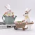 Import Resin art supplies modern sculpture interior decoration lovely easter bunny for home from China