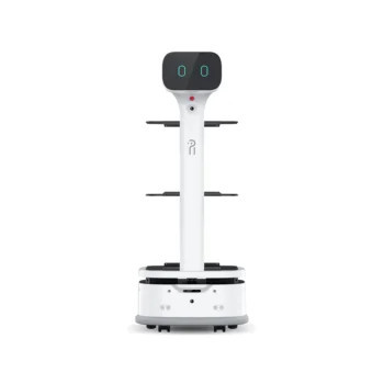 Buy Restaurant Fast Big Wheel Service Food Delivery Robot Smart Waiter ...