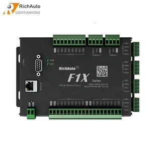 RichAuto New product 3 axis motion control high speed dsp controller F131 for woodworking cnc routers stepper control board