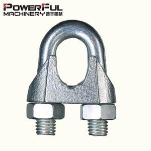 Rigging Hardware Factory Sale Electric Galvanized DIN741 Wire Rope Clip