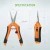 Import Risen Green Spring Gardening Curved Tree Bypass Professional Flower Garden Scissors Pruning Shears from China