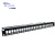 Import Rj45 1U 19 blank network patch panel 24port cat6 with cable manager from China