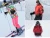 ROCKBROS Ski Motorcycle Waterproof Fleece Thermal Gloves Snowboard Snowmobile Gloves Men Women Winter Snow Gloves