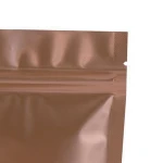 Rose gold printed/matte surface/250g, 500g resealable stand up bag for coffee bean/snack/food
