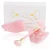Import Rose Pink Quartz Jade Roller Kit Set With Gua Sha Board from China