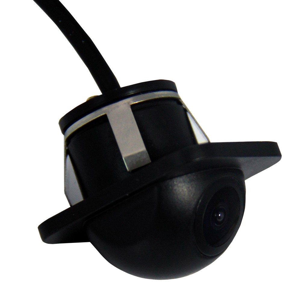 Round car rearview camera for reversing aid