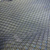 Royal Blue Rhombus Shimmer Lurex Knitted Fish Net Decorative Glitter Mesh Fabric with Cheap Wholesale Price