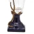 Import Royal Home Decorative Vase Luxury Brass with Crystal Glass Vase from China