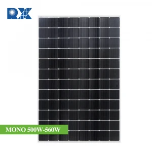 RXSOLAR Solar Panels 540w 545w 550w 555w 560w Solar cell Panels Home Energy Panel Amerisolar