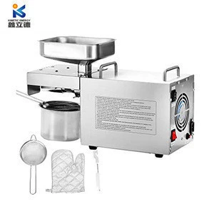 Safe and reliable black seed oil extraction machine/almond oil making machine/home small oil presser