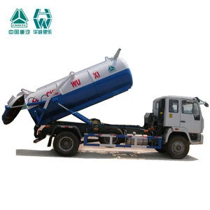 Sanitation Sewage Suction Truck 8-12CBM 4X2
