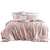 Satin Fabric Duvet Cover 3pc Bedding Set Top Quality 100% Silk 50 Adult Simple Bci Disposable Solid Plain Dyed 3 Pcs 173 * 118