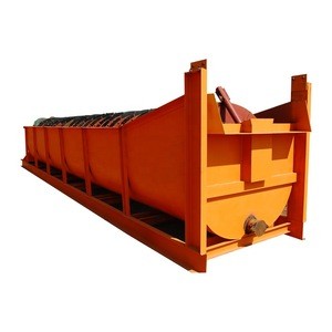 Screw chute separating equipment, spiral classifier for mineral washing process