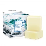 Sea Salt Soap Removal Pimple Cleaner Moisturizing Goat Milk Face Wash Soap Base Skin Care