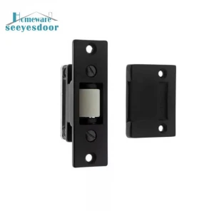 Seeyesdoor hot sale metal entry door roller catch steel handle set lock push open latch