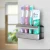 Import Self adhesive Free standing suction sticker toothbrush holder organizer from China